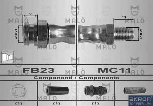 Brake Hose (80184)