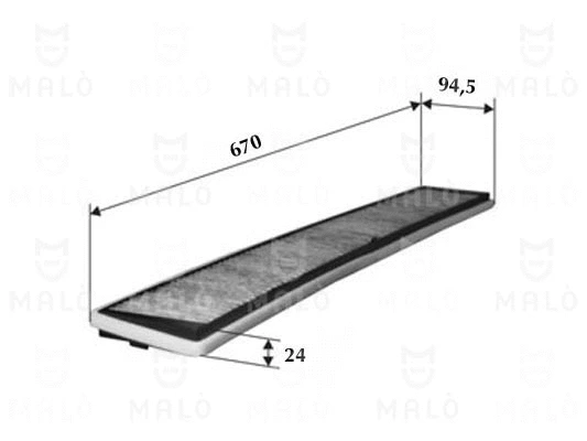 Filter, cabin air (1530882)