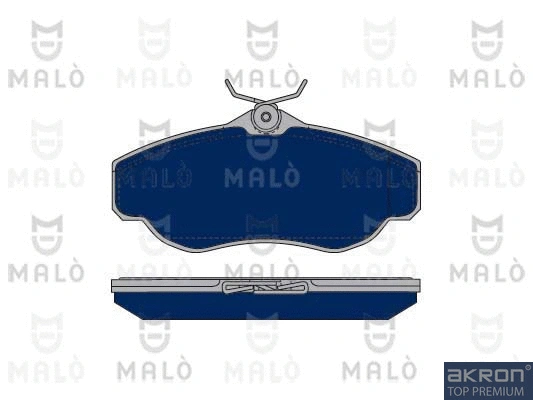 Brake Pad Set, disc brake (1050373)