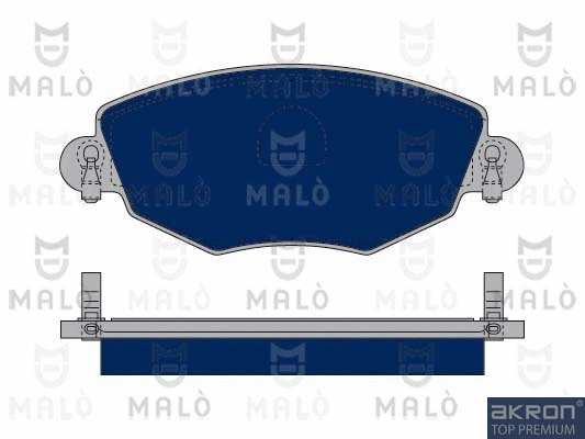 Brake Pad Set, disc brake (1050395)