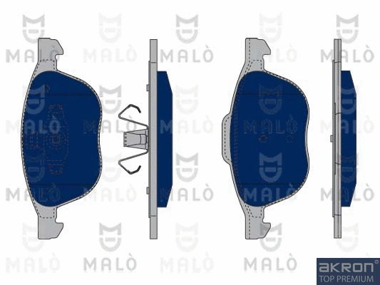 Brake Pad Set, disc brake (1050113)