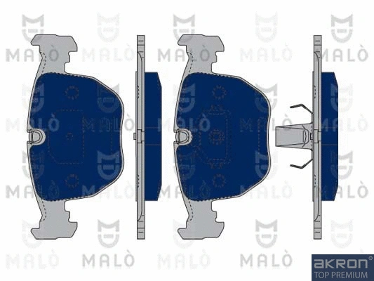 Brake Pad Set, disc brake (1050300)