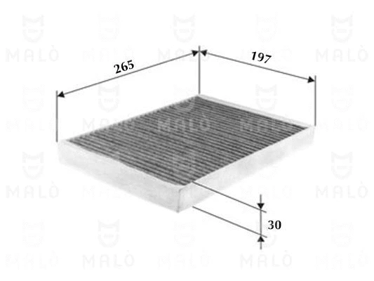 Filter, cabin air (1531522)