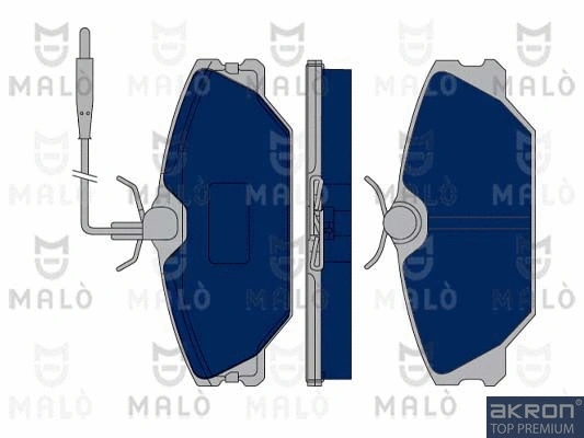 Brake Pad Set, disc brake (1050064)