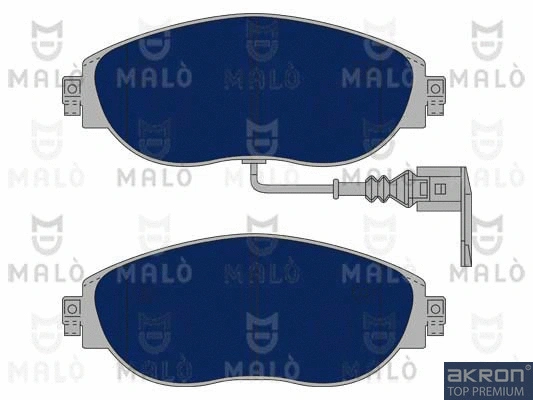 Brake Pad Set, disc brake (1051091)