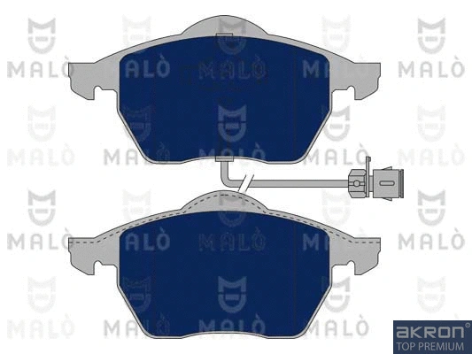Brake Pad Set, disc brake (1050864)