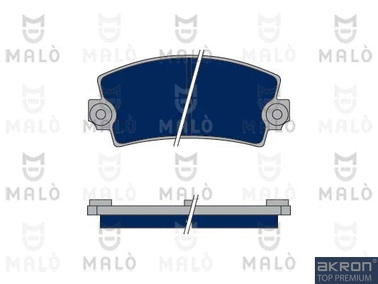 Brake Pad Set, disc brake (1050058)