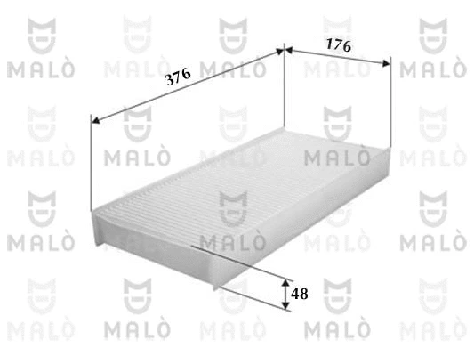 Filter, cabin air (1531461)