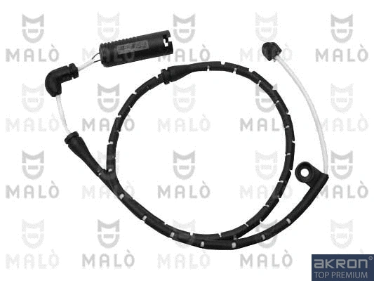 Warning Contact, brake pad wear (124015)
