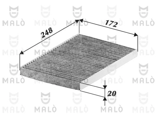 Filter, cabin air (1531502)