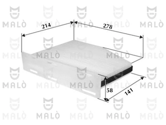 Filter, cabin air (1530792)