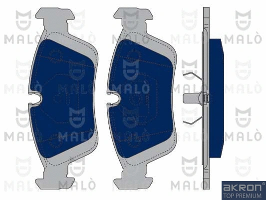 Brake Pad Set, disc brake (1050061)