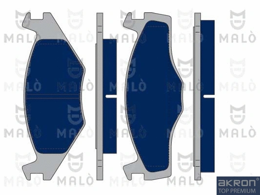 Brake Pad Set, disc brake (1050366)