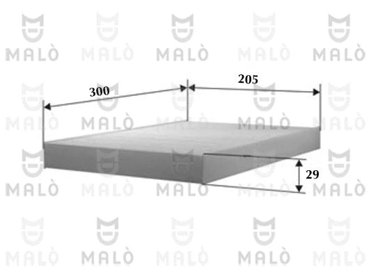 Filter, cabin air (1530461)