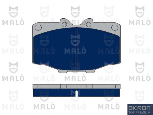 Brake Pad Set, disc brake (1050307)