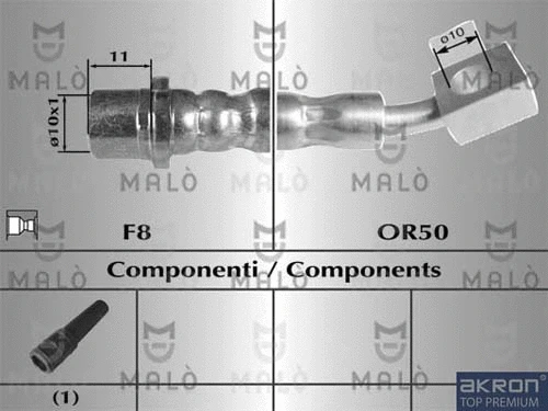 Brake Hose (8937)