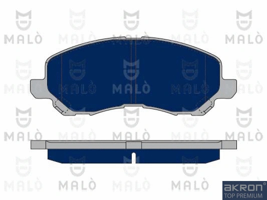 Brake Pad Set, disc brake (1050238)