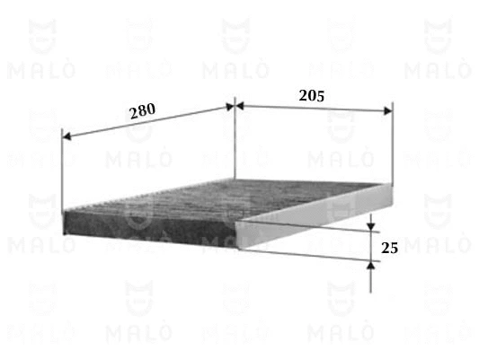 Filter, cabin air (1530052)