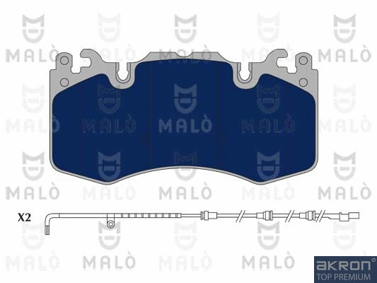 Brake Pad Set, disc brake (1051117)