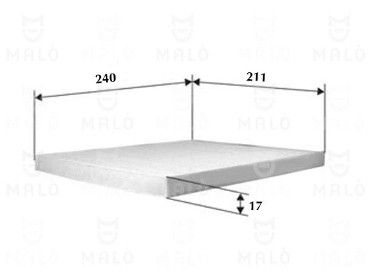 Filter, cabin air (1531411)