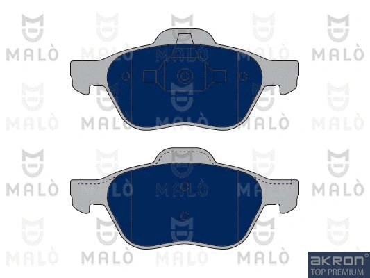 Brake Pad Set, disc brake (1050173)