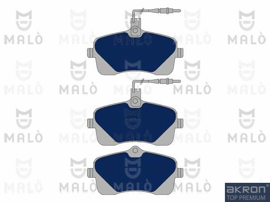 Brake Pad Set, disc brake (1050981)