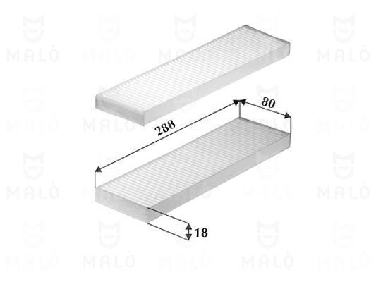 Filter, cabin air (1531611)