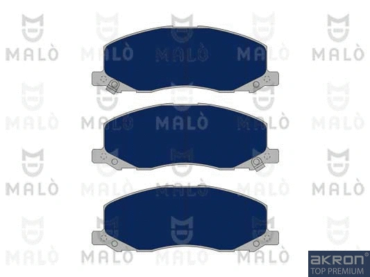 Brake Pad Set, disc brake (1051111)