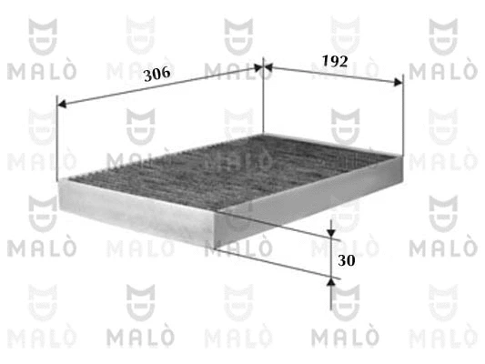 Filter, cabin air (1530222)