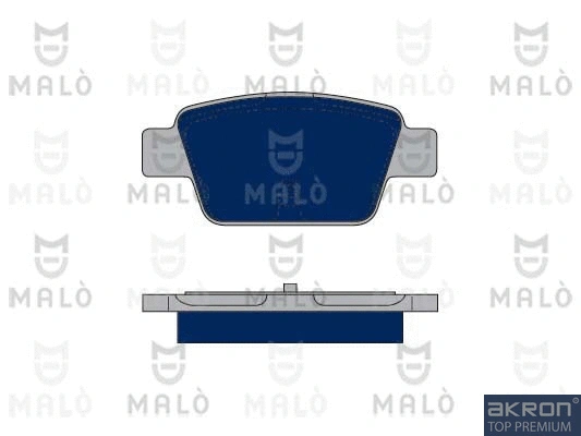 Brake Pad Set, disc brake (1050129)