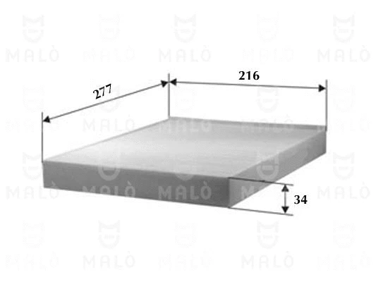 Filter, cabin air (1530991)