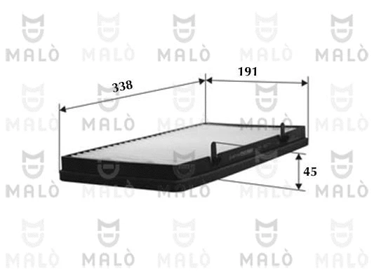 Filter, cabin air (1530771)