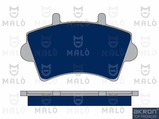 Brake Pad Set, disc brake (1050069)
