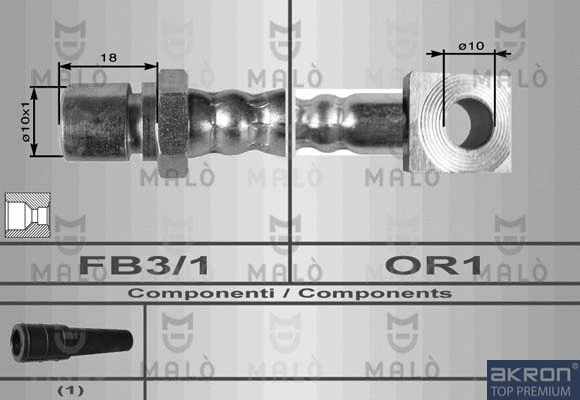 Brake Hose (8545)