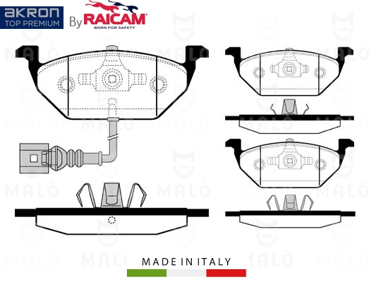 Brake Pad Set, disc brake (28480103)