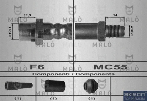 Brake Hose (80281)
