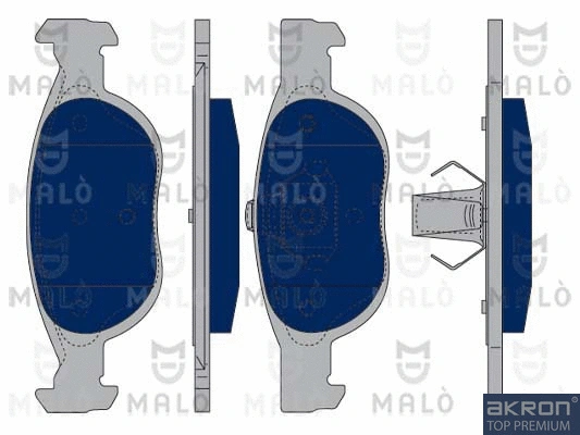 Brake Pad Set, disc brake (1050275)