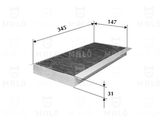 Filter, cabin air (1530092)