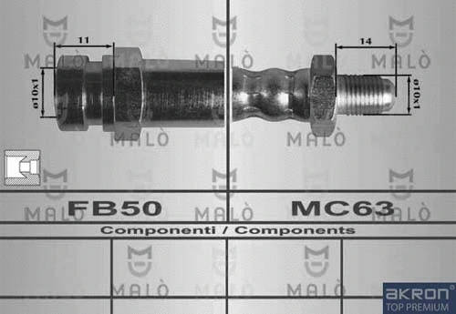 Brake Hose (80527)