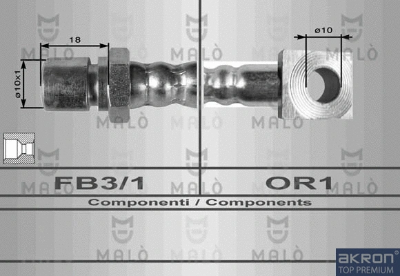 Brake Hose (8540)