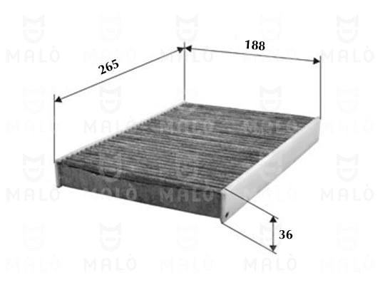 Filter, cabin air (1532092)