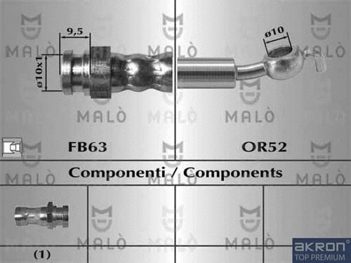 Brake Hose (80043)