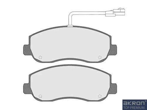 Brake Pad Set, disc brake (1050993)