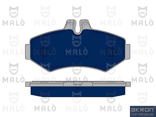 Brake Pad Set, disc brake (1050388)