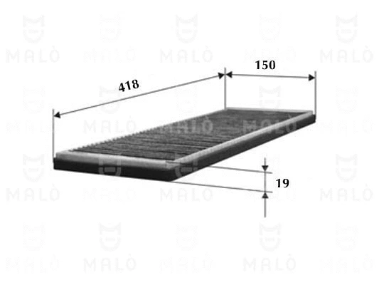 Filter, cabin air (1530012)