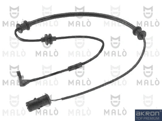Warning Contact, brake pad wear (124085)