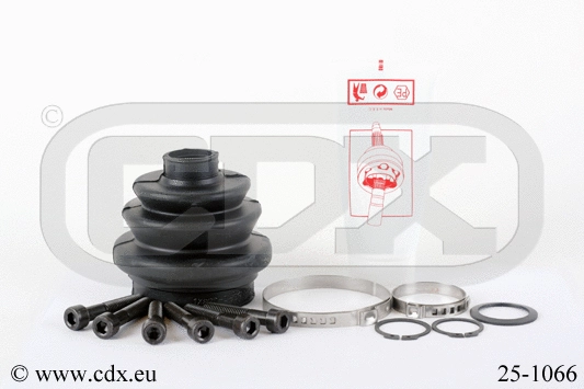 Bellow Kit, drive shaft (25-1066)