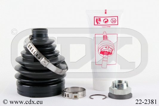 Bellow Kit, drive shaft (22-2381)