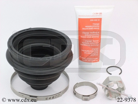 Bellow Kit, drive shaft (22-9378)