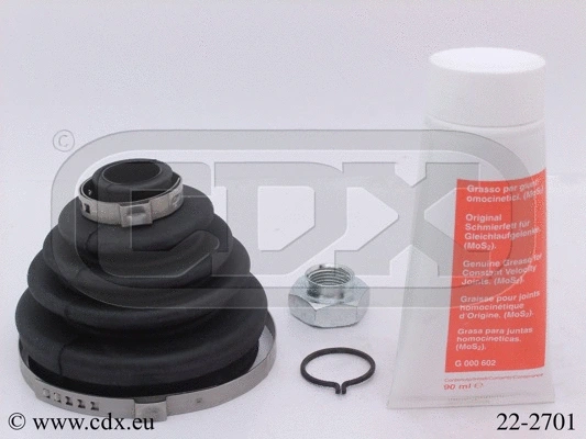 Bellow Kit, drive shaft (22-2701)